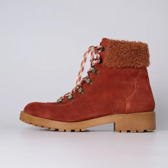 Dingo Telluride 8.5M Women’s Suede Hiking Boots Boho Indi Cozycore Cabin Chic