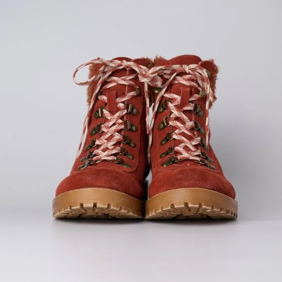 Dingo Telluride 8.5M Women’s Suede Hiking Boots Boho Indi Cozycore Cabin Chic