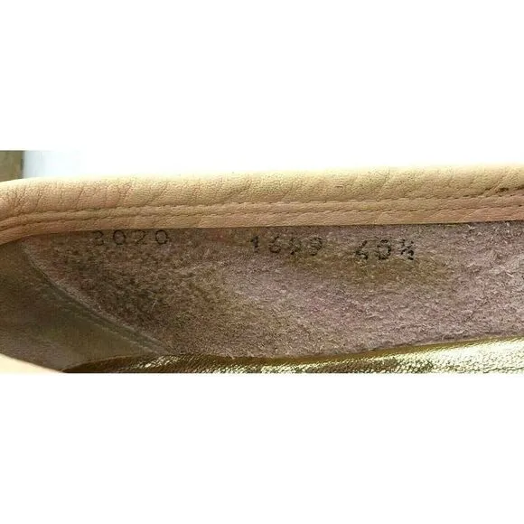 DOLCE &amp; GABBANA Pink Nude Loafer Shoes Flats