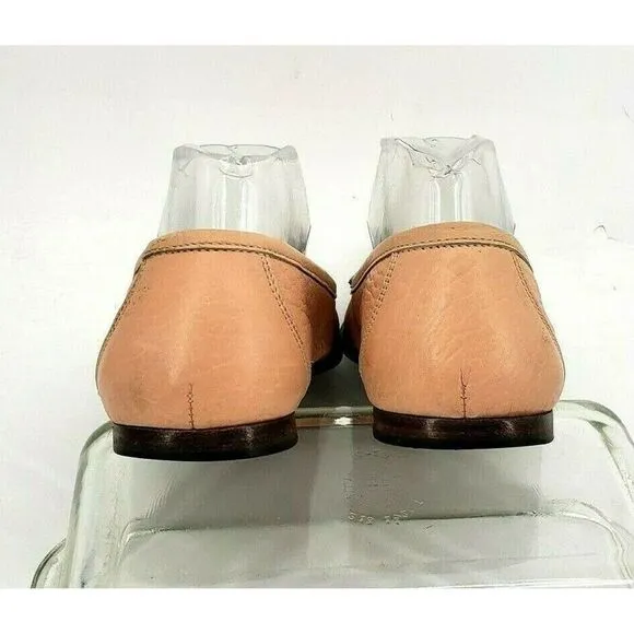 DOLCE &amp; GABBANA Pink Nude Loafer Shoes Flats