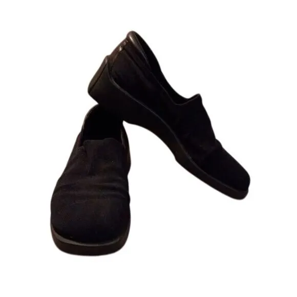 Donald J Pliner 8 M Mens Black Slip-On Loafers