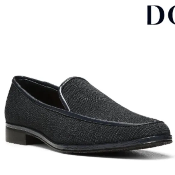 Donald Pliner Black Loafer, Tamryn Style Size 6