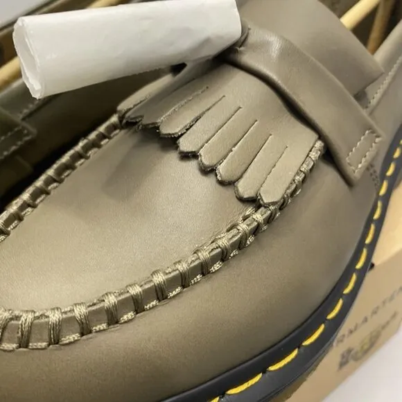 Dr. Martens Adrian Loafers – Men’s Size 7 – Khaki Brown – Open Box