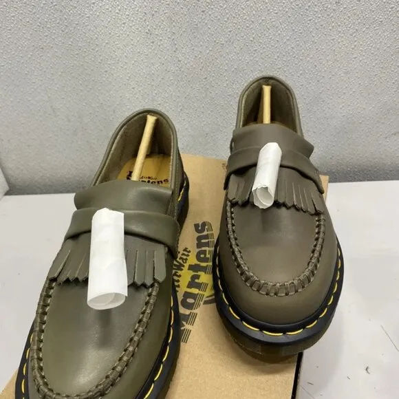 Dr. Martens Adrian Loafers – Men’s Size 7 – Khaki Brown – Open Box