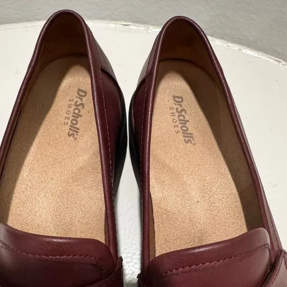 Dr. Scholl's $110 Nice Day Max Slip on Loafer in Cali Wine Size 8M
