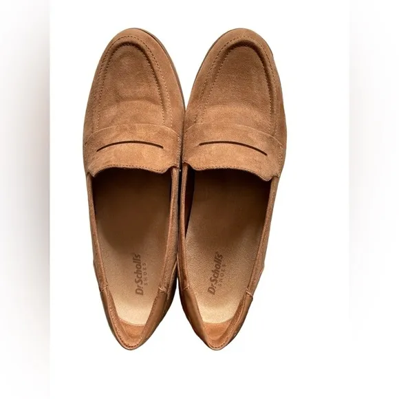 Dr. Scholl’s Nice Day Penny Loafers in Brown, Size 8.5