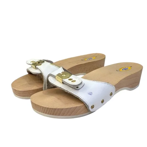 Dr Scholls Vintage Clog Sandals GUC Size 8   S3351