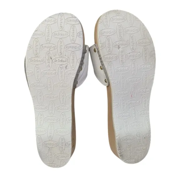 Dr Scholls Vintage Clog Sandals GUC Size 8   S3351