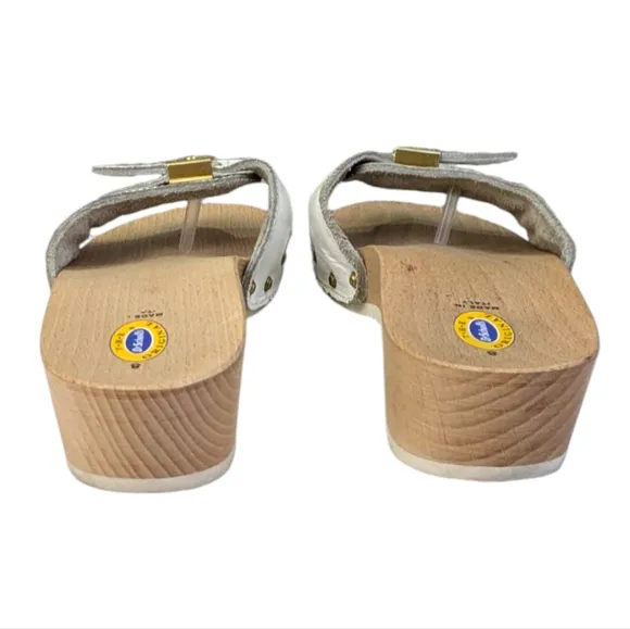 Dr Scholls Vintage Clog Sandals GUC Size 8   S3351