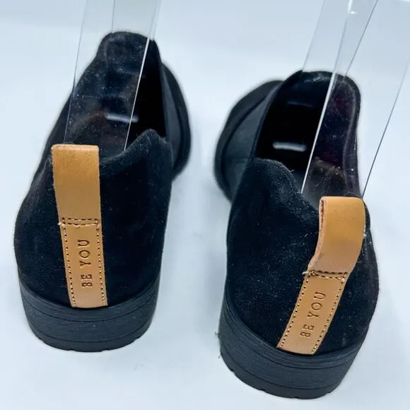 Dr. Scholl’s Women’s Retrograde Black Microfiber Slip on Loafers, NEW Size 6