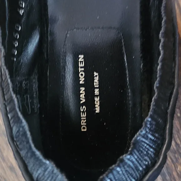 Dries Van Noten Velvet Flats