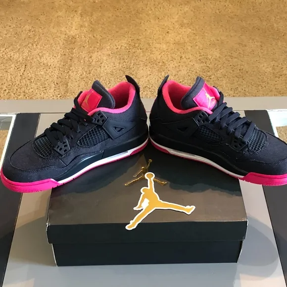 DS Nike Air Jordan 4 IV Retro Denim PINK size 5.5y