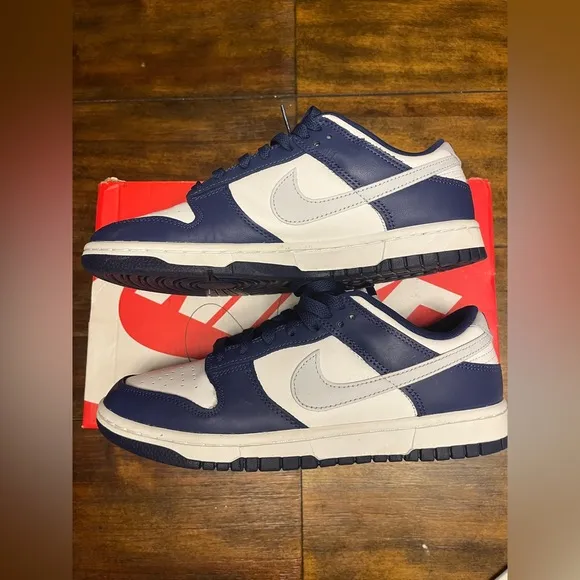 DUNK LOW 'DEEP ROYAL FOOTBALL GREY'