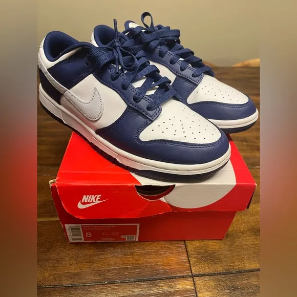 DUNK LOW 'DEEP ROYAL FOOTBALL GREY'