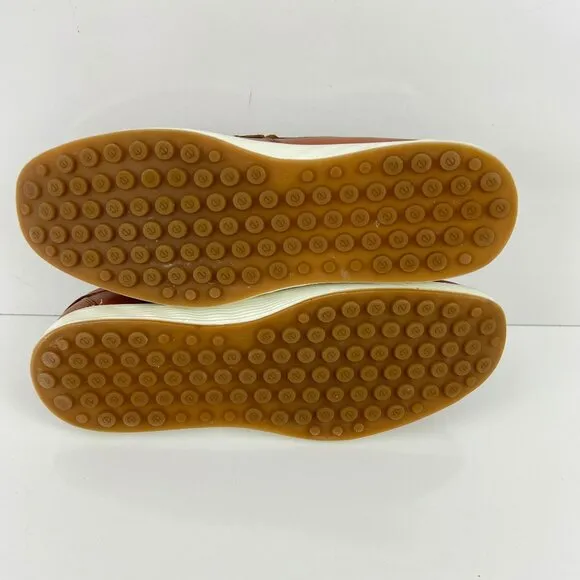 ECCO  Lite Moc Men's Leather Moccasin Brown Size EU 46 12-12 1/2