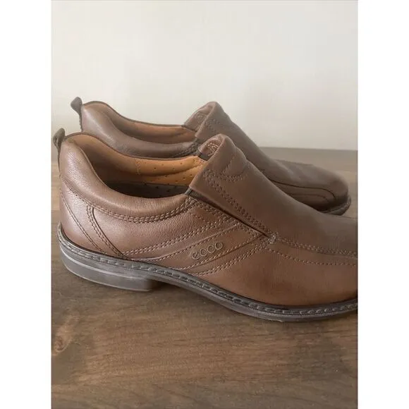 ECCO  Men's Slip‎ on Loafers Shoes - Cocoa Brown, Size 9-9.5. 43 EU