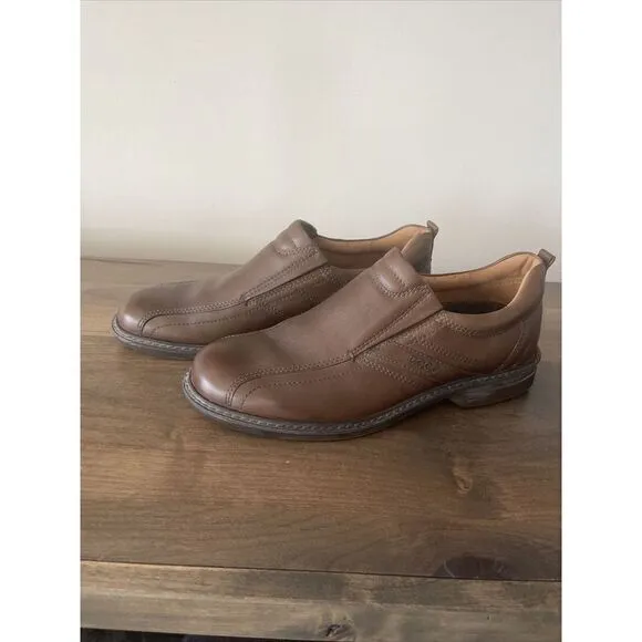 ECCO  Men's Slip‎ on Loafers Shoes - Cocoa Brown, Size 9-9.5. 43 EU