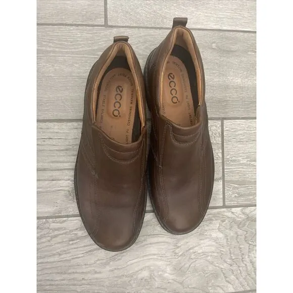 ECCO  Men's Slip‎ on Loafers Shoes - Cocoa Brown, Size 9-9.5. 43 EU
