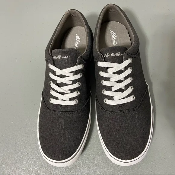 Eddie Bauer Men's Haller Lace Up Sneakers Casual Size 13 Black