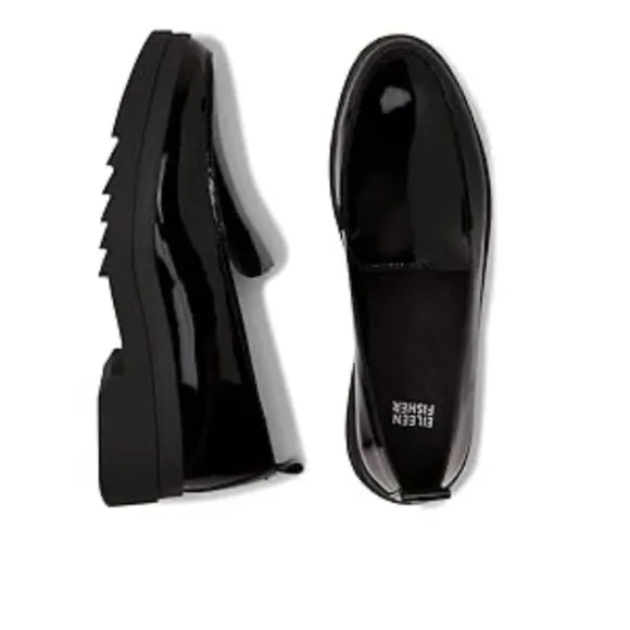 Eileen Fisher Fact Leather Loafer