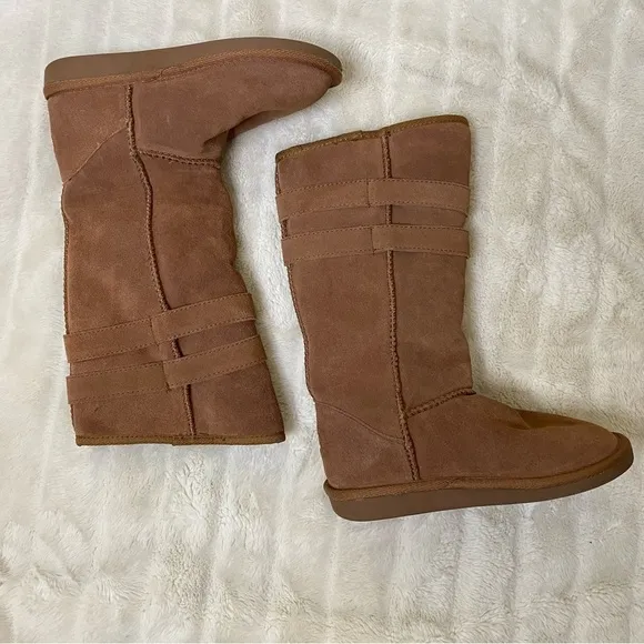 Emu Wool Buckle Winter Snow Boots Size 6