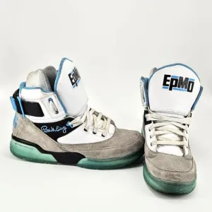 EPMD Sneakers with Blue and Gray Accents