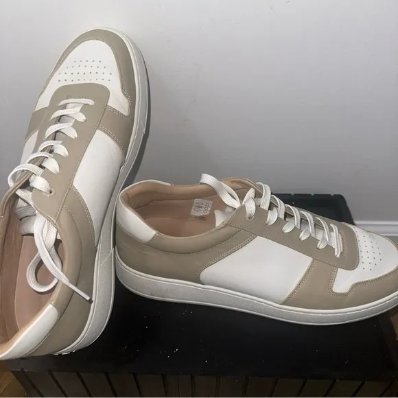 ETQ White and Tan Sneakers size 46