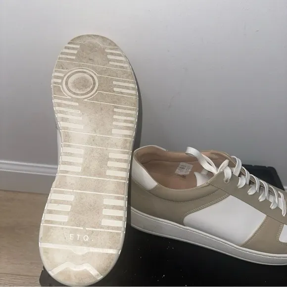 ETQ White and Tan Sneakers size 46