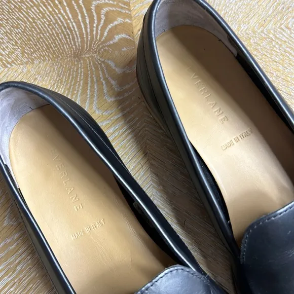EVERLANE Black Modern Loafers 9