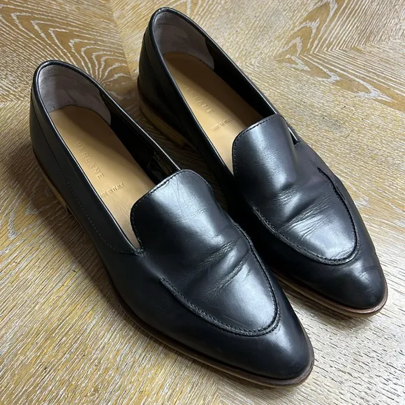 EVERLANE Black Modern Loafers 9