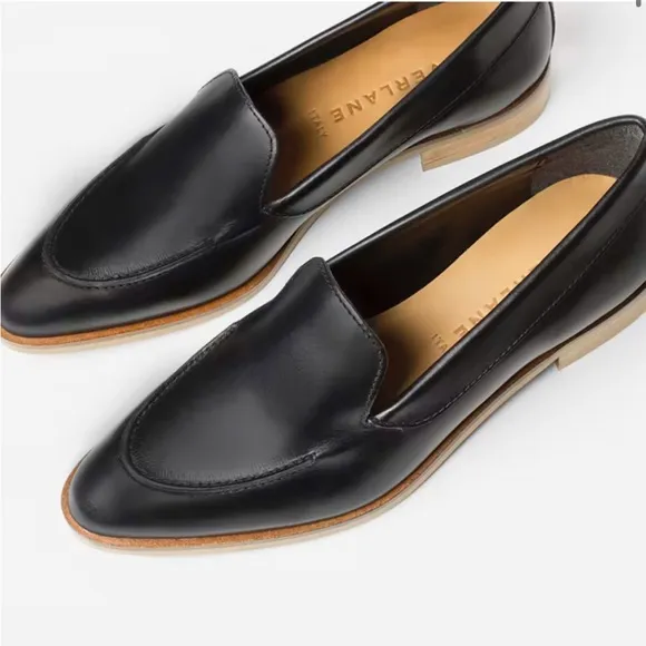 EVERLANE Black Modern Loafers 9
