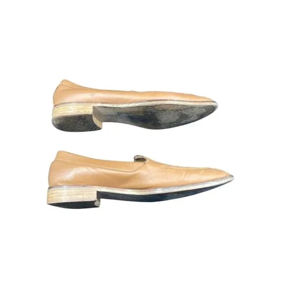 Everlane Modern Camel Leather Loafers Women’s Size 7 Classic Flats