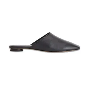 Everlane The‎ Day Mule Black Womens Size 6.5  Leather Flats