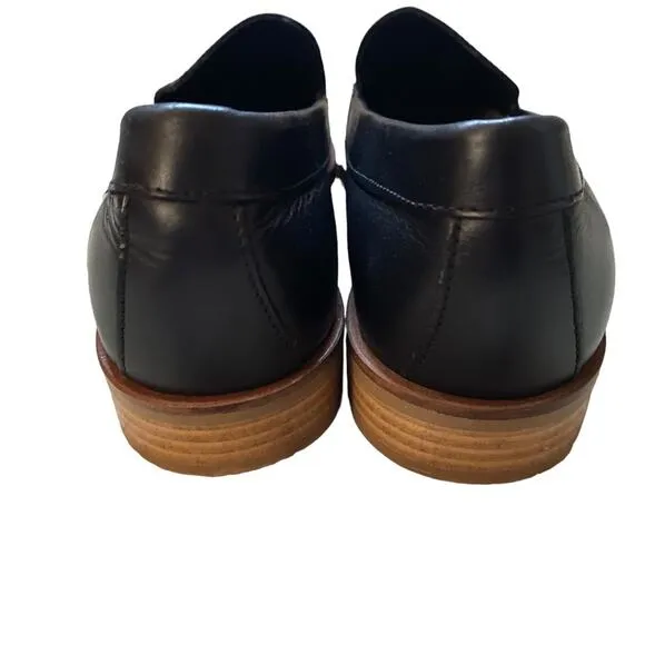 Everlane The Modern Loafer Black Leather Casual Slip On Shoe Womens Size 9 Flat
