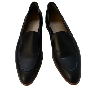 Everlane The Modern Loafer Black Leather Casual Slip On Shoe Womens Size 9 Flat