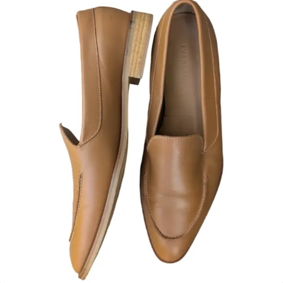 Everlane The Modern Loafer Camel Leather Size 11