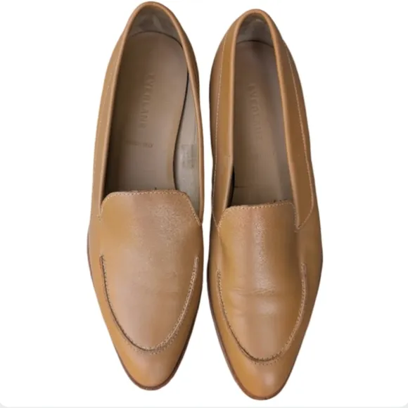 Everlane The Modern Loafer Camel Leather Size 11