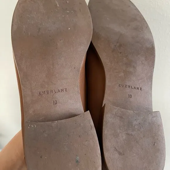 EVERLANE The Modern Loafer Leather Camel Tan (10)