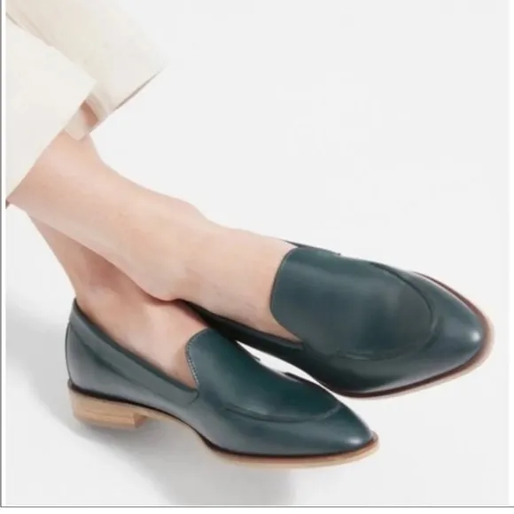 Everlane The Modern Loafers in Ivy Green NEW