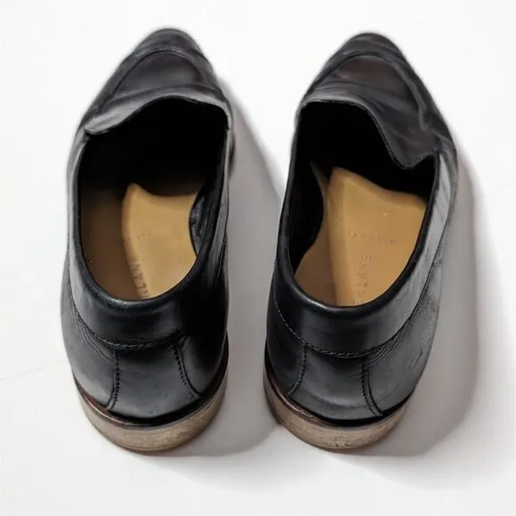 Everlane The Modern Loafers Slip On Pointed Toe Black Size 9