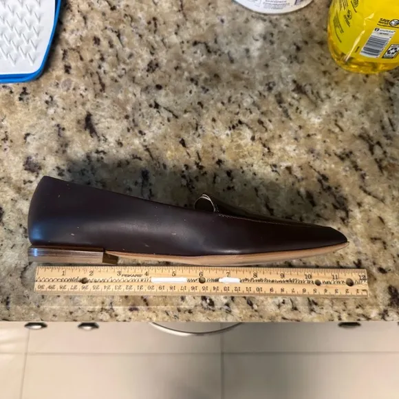 Everlane The Modern Point Brown Loafers Size 8