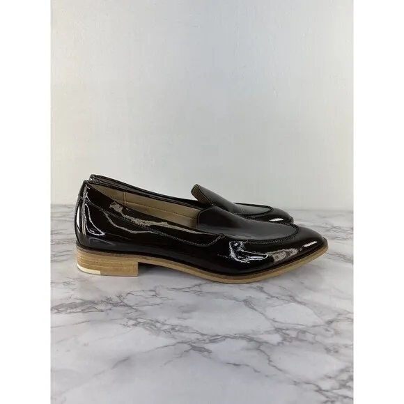 Everlane Women's The Modern Patent Leather Loafers Brown Size 8.5