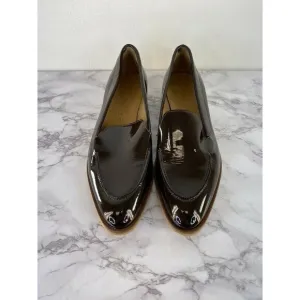 Everlane Women's The Modern Patent Leather Loafers Brown Size 8.5