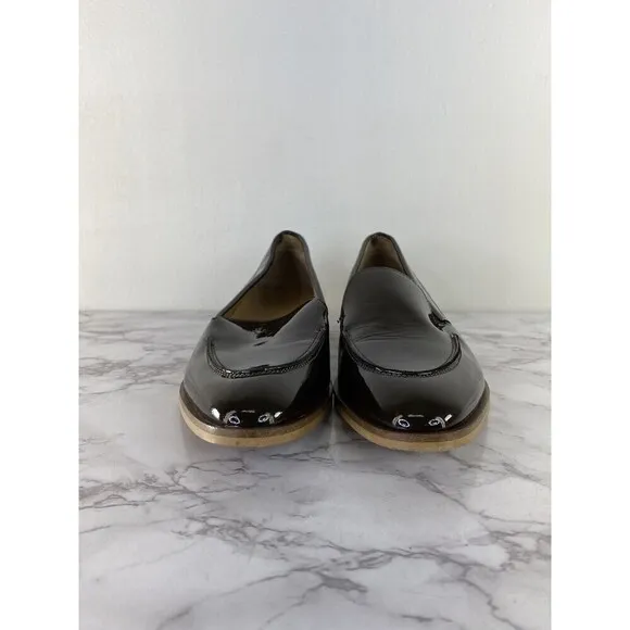 Everlane Women's The Modern Patent Leather Loafers Brown Size 8.5