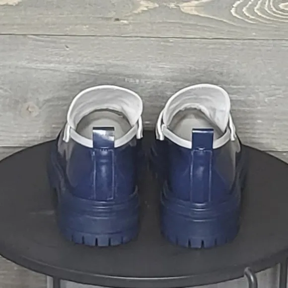 Fhérr Supreme Rebel Collection Men's Inspired Moccasin Blue And White Lo…