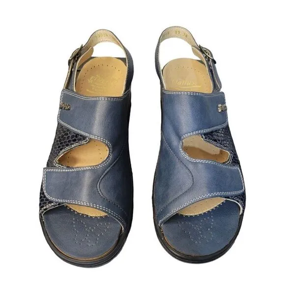 Fidelio Fabia 2-Strap With Back Strap Sandals (Size 7.5)