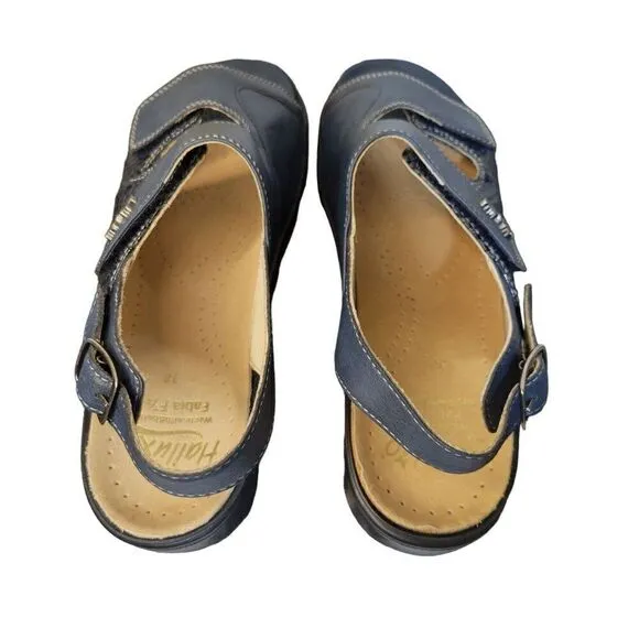 Fidelio Fabia 2-Strap With Back Strap Sandals (Size 7.5)