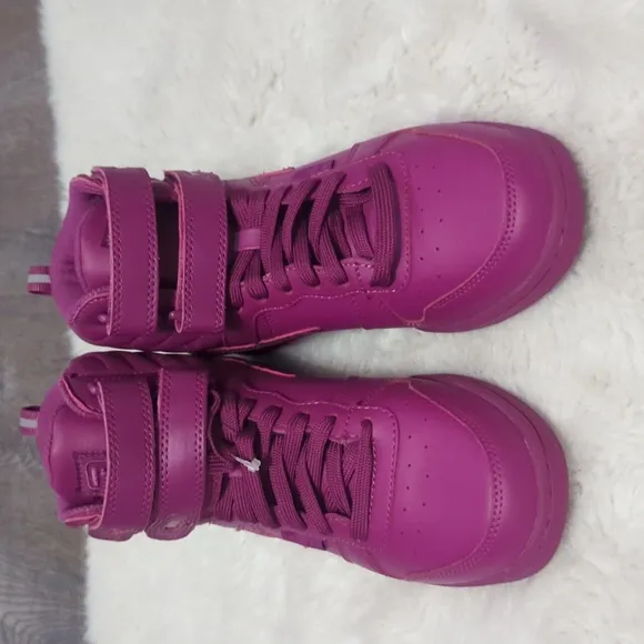 FILA F-14 Retro Laxe-Up High-Top Sneakers ~  NWOT