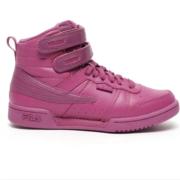FILA F-14 Retro Laxe-Up High-Top Sneakers ~  NWOT