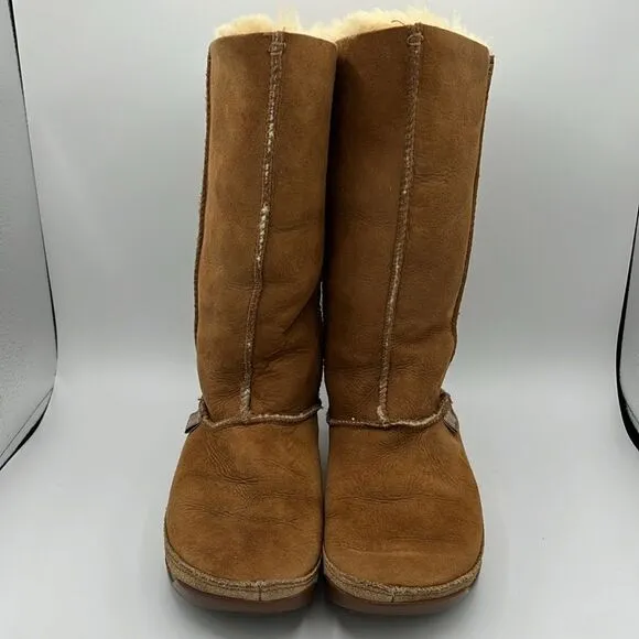 Fitflop shearling and suede boots Size 6 B37